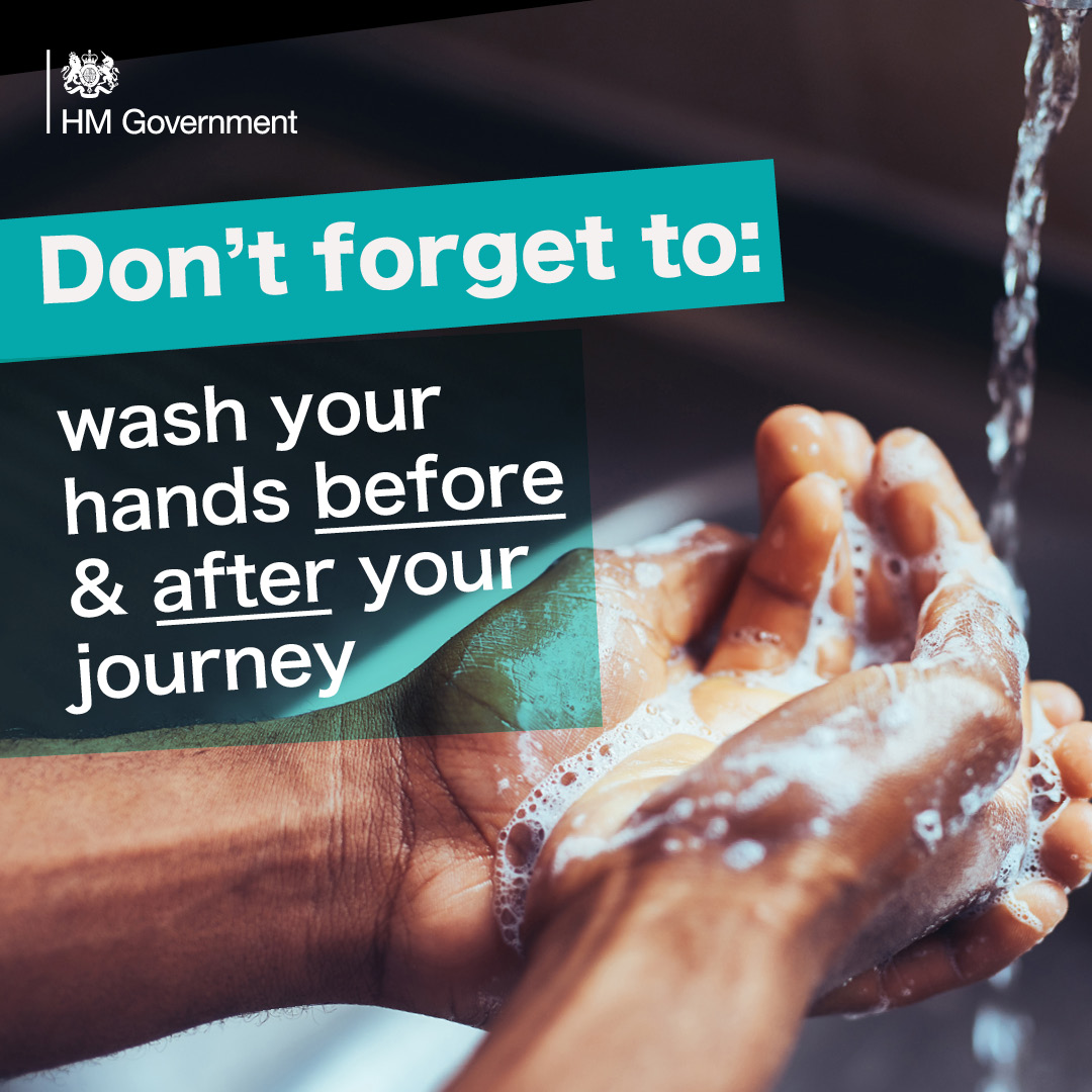 Don’t forget to wash your hands