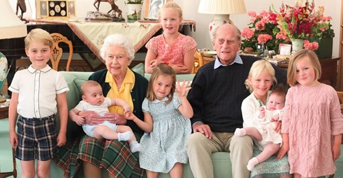 Prince Philip: Royal Family releases Kate’s photo of Queen and duke with seven great-grandchildren